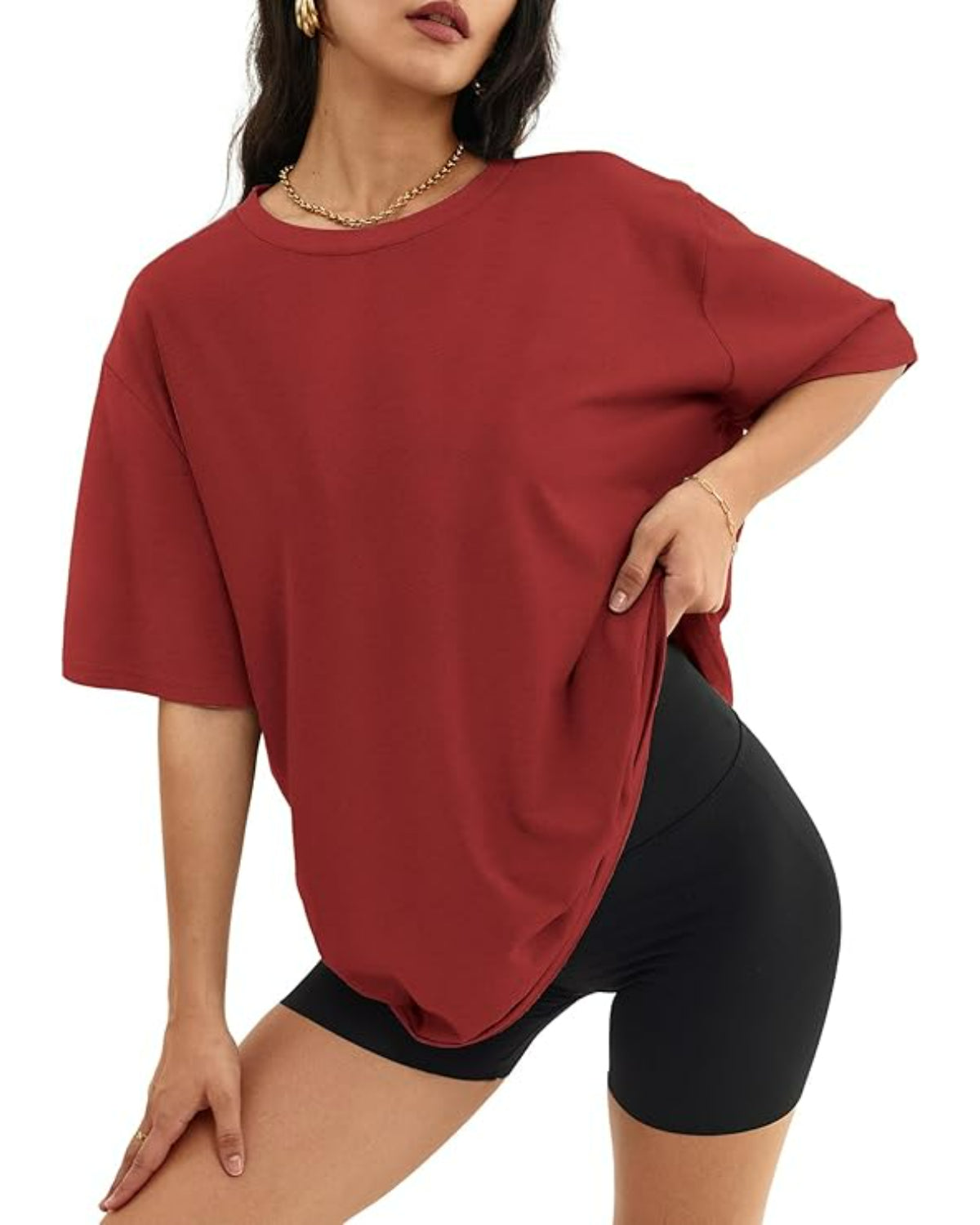 Oversized Loose Fit Top For Casual Summer And Everyday Wear-My Comfy Blouse