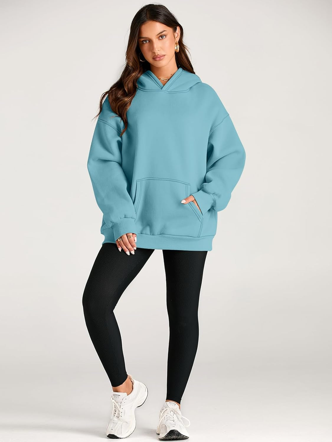 Oversized Fleece Hoodie For Woman-My Comfy Blouse