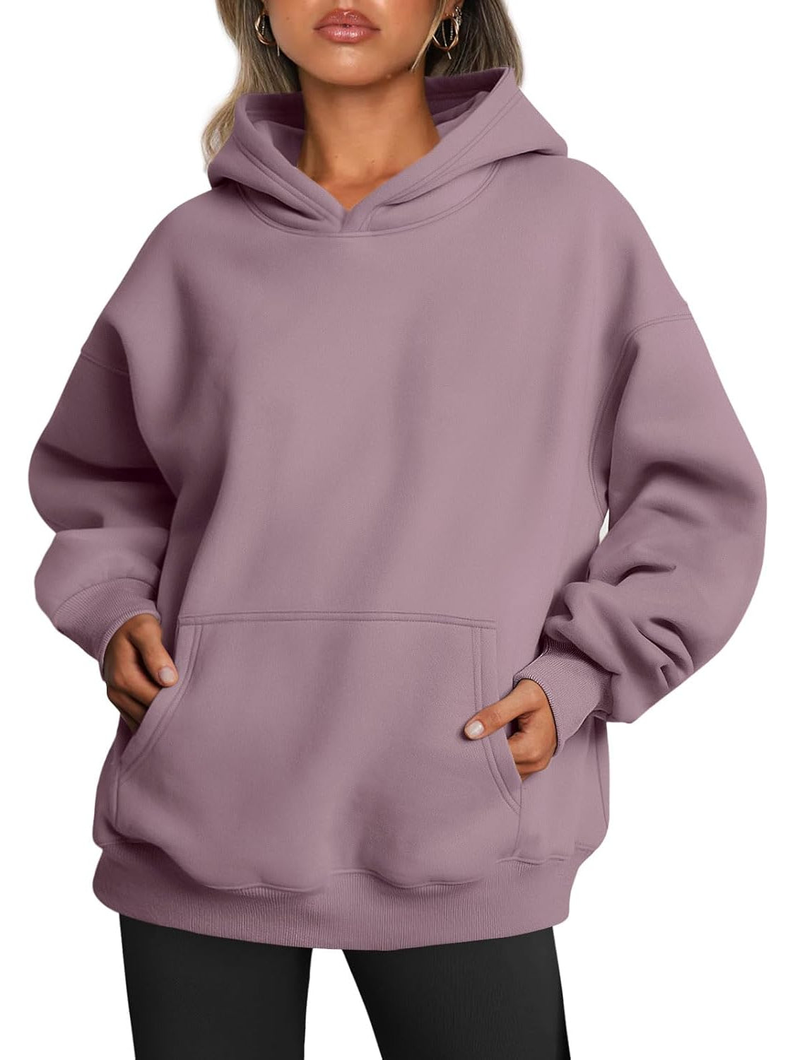 Long Sleeve Pullover Hoodie For Woman-My Comfy Blouse