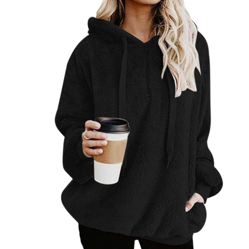 Century Star Womens Fuzzy Hoodies Pullover Sport Hoodie