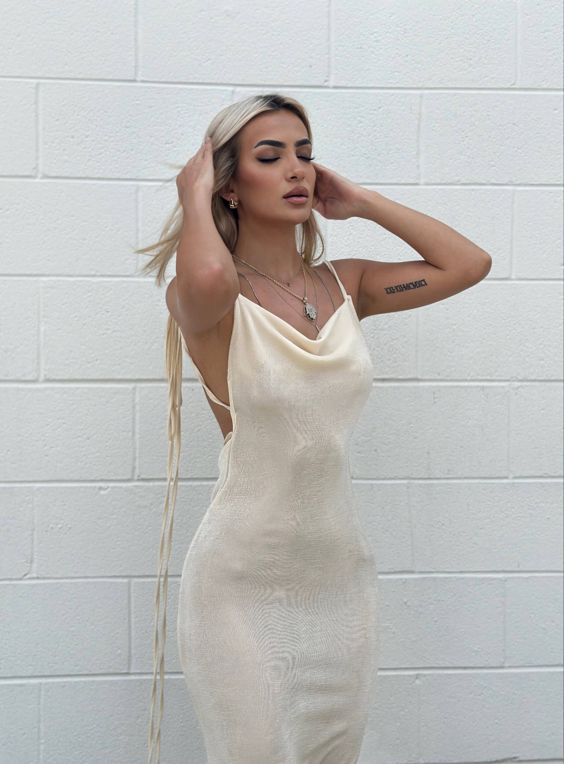 Serenity Backless Maxi Dress-My Comfy Blouse