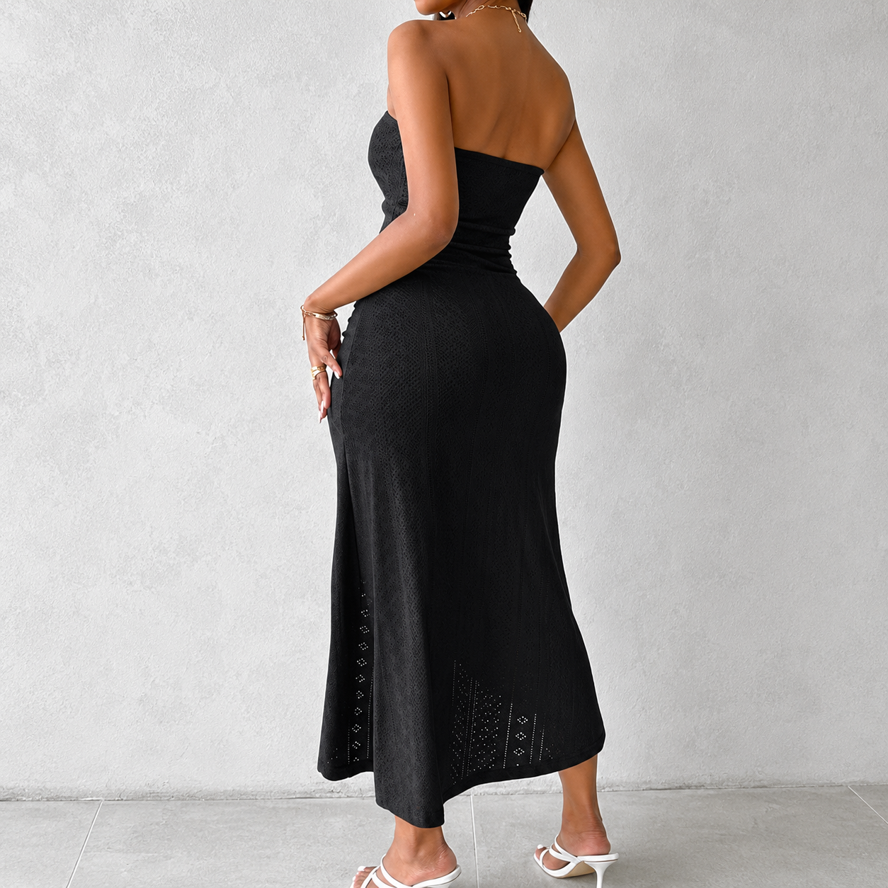 Asymmetrical And Bodycon Wrap Maxi Dress Cover-ups For Women