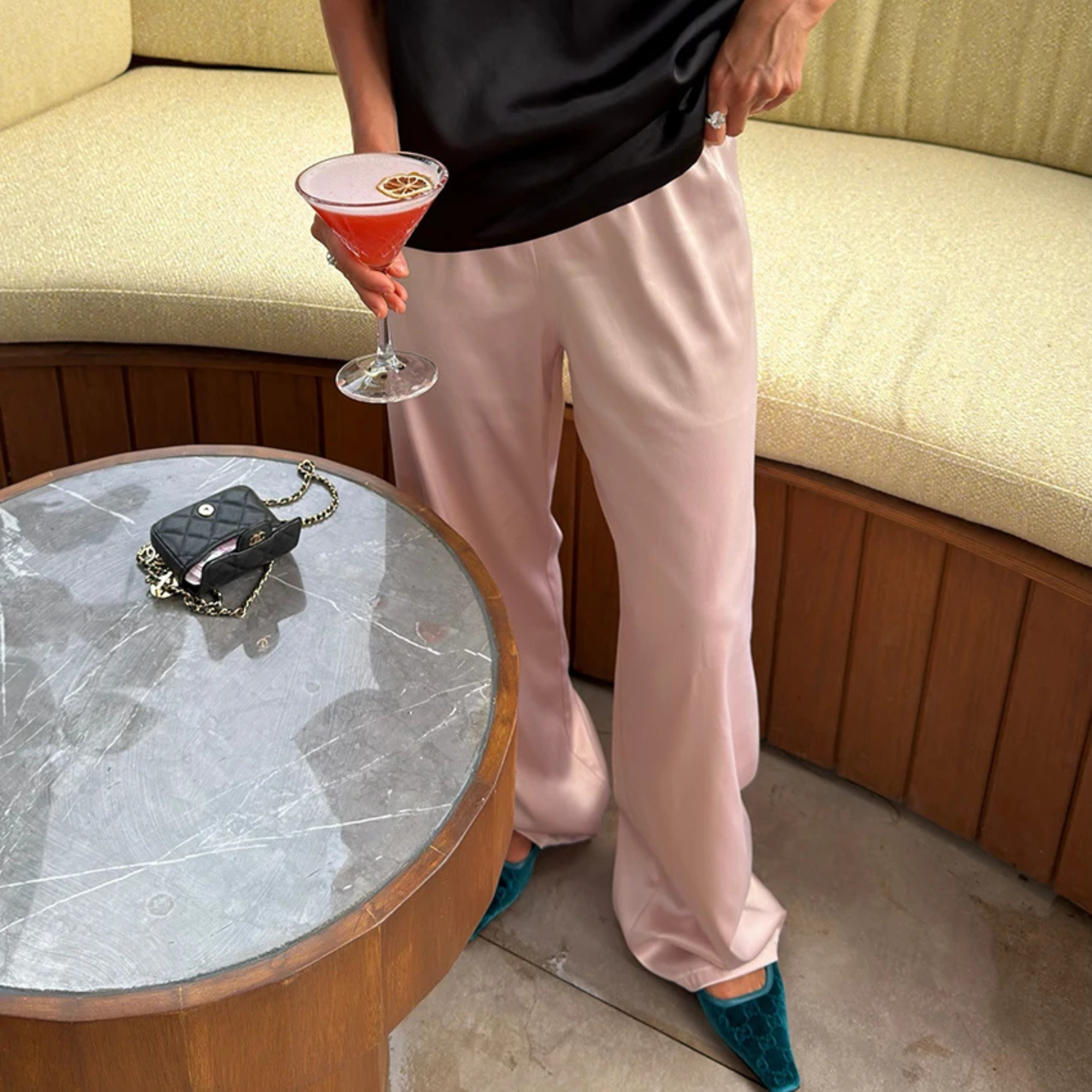 Wide Fit High Rise Long Pants For Women