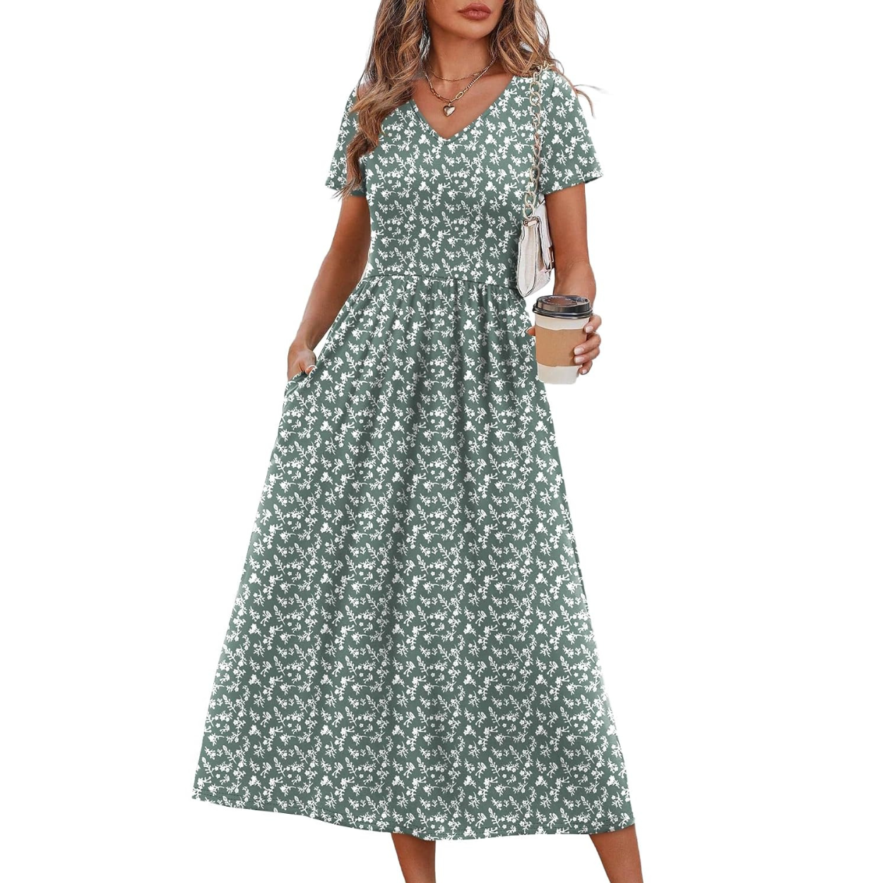 Casual Flowy Summer Beach Aline Dresses For Women