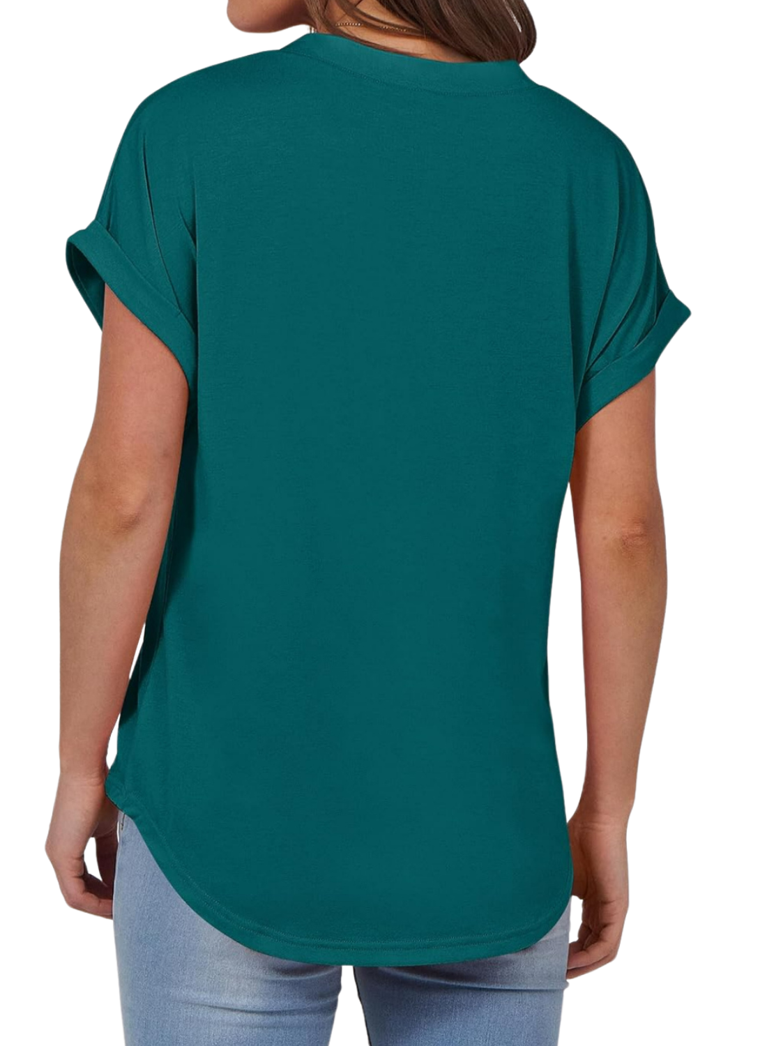 Casual Short Sleeve Loose Fit Summer Tops-My Comfy Blouse