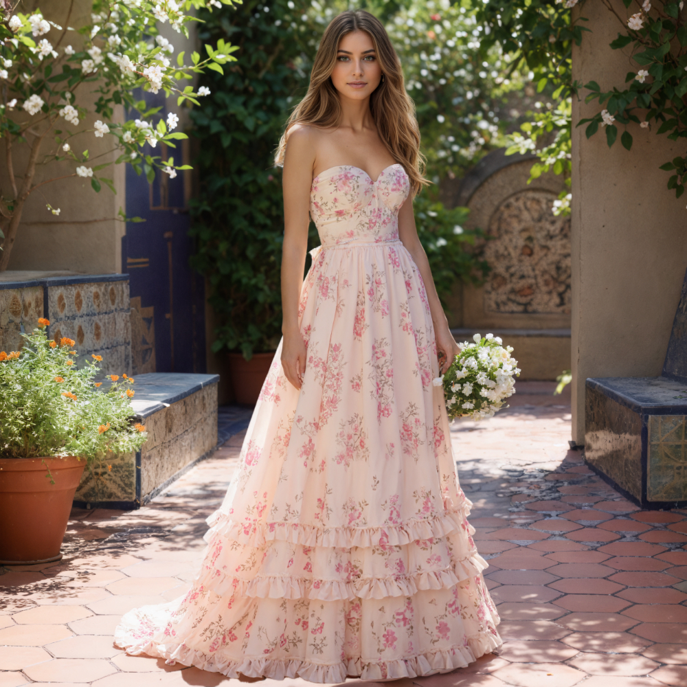 The Scarlette Dress In Tapestry