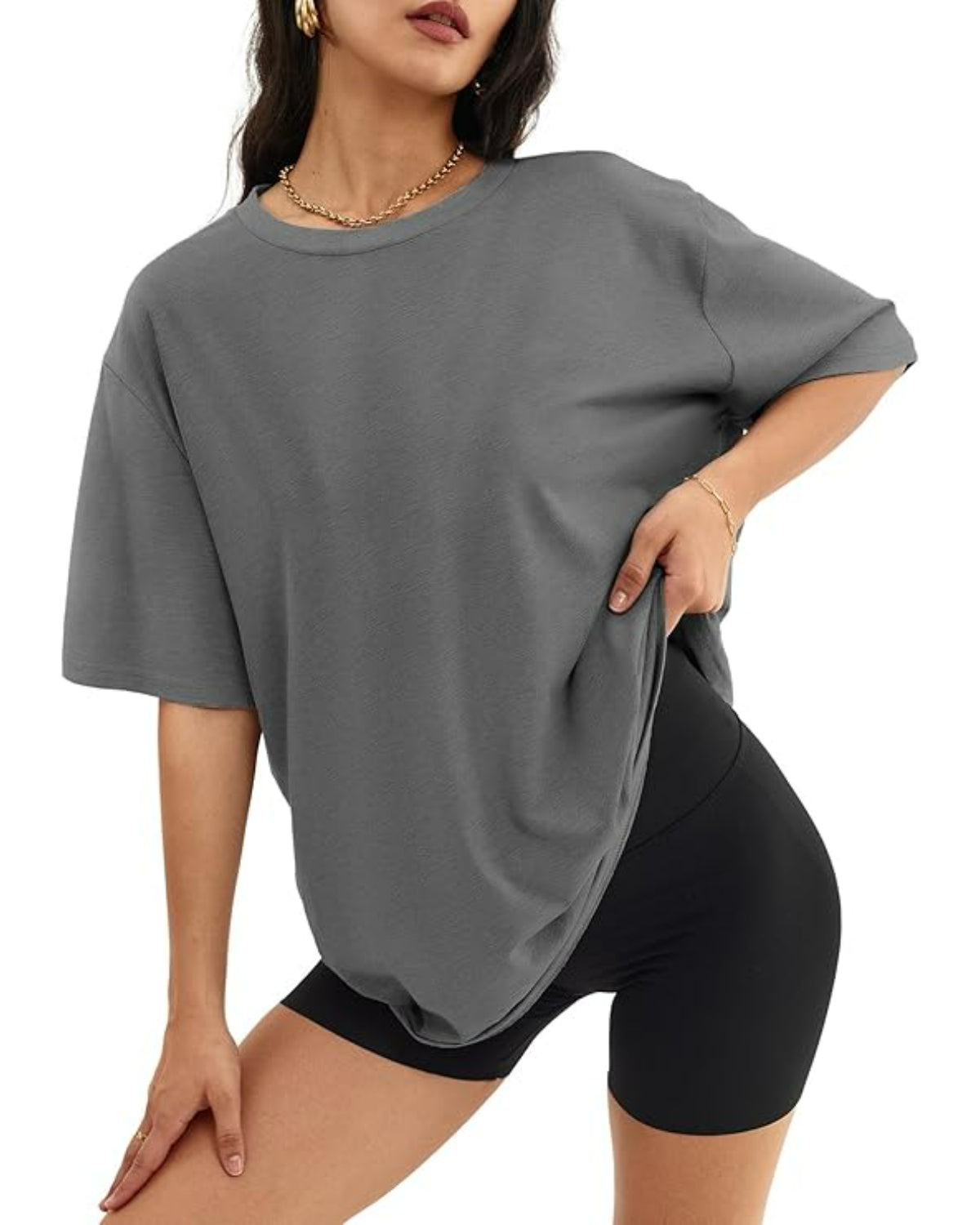 Oversized Loose Fit Top For Casual Summer And Everyday Wear-My Comfy Blouse