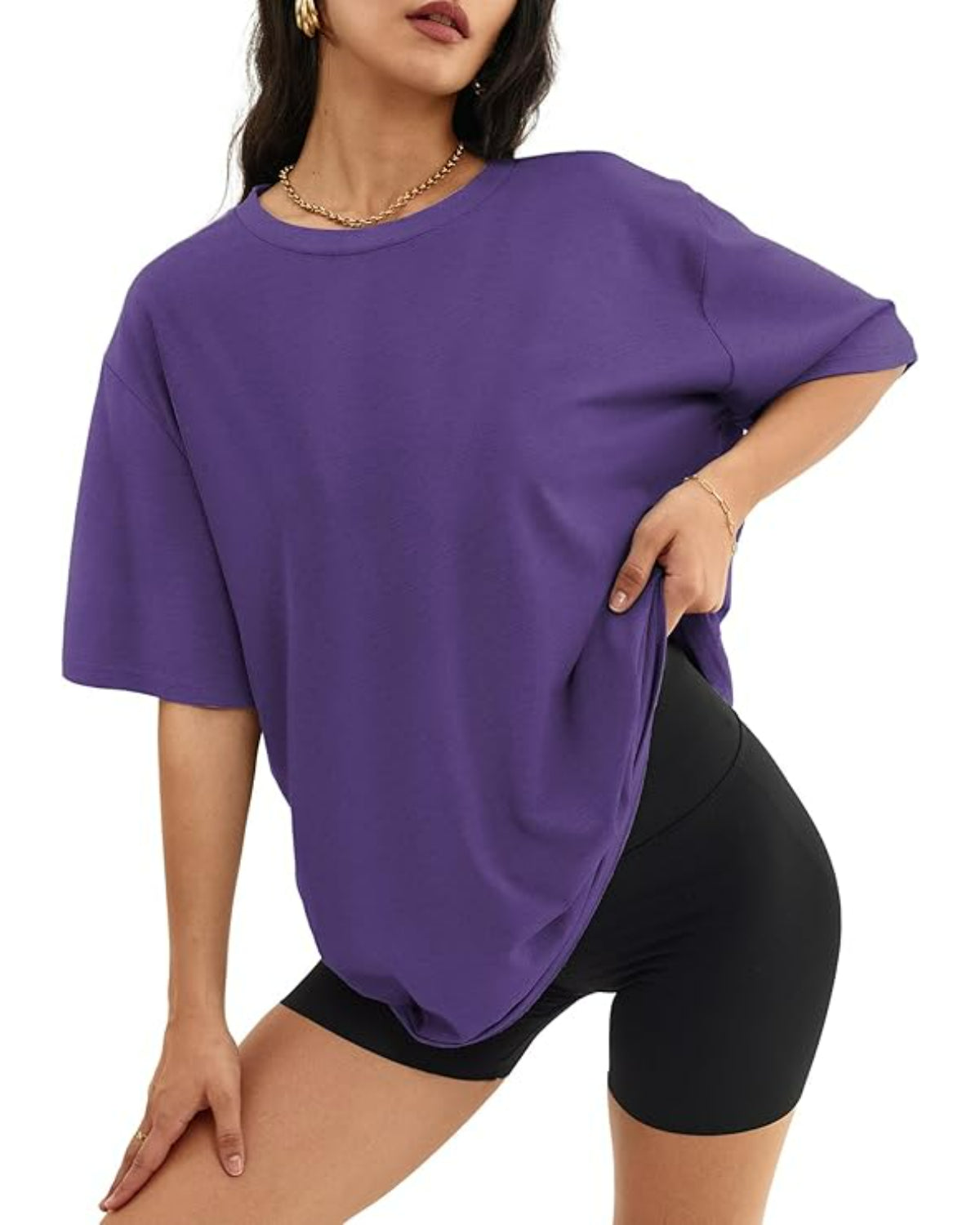 Oversized Loose Fit Top For Casual Summer And Everyday Wear-My Comfy Blouse