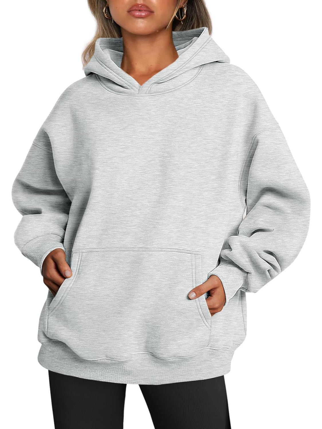 Oversized Fleece Hoodie For Woman-My Comfy Blouse
