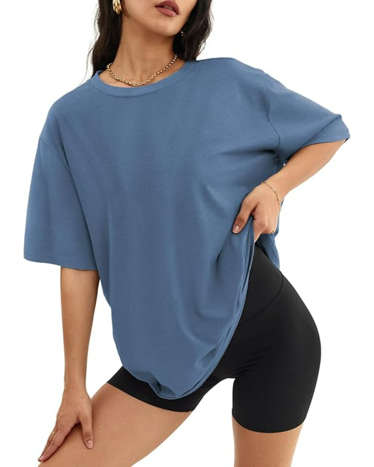 Oversized Loose Fit Top For Casual Summer And Everyday Wear-My Comfy Blouse