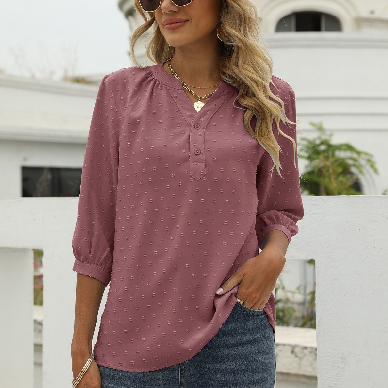 Bell Shape Long Sleeves Blouse-My Comfy Blouse