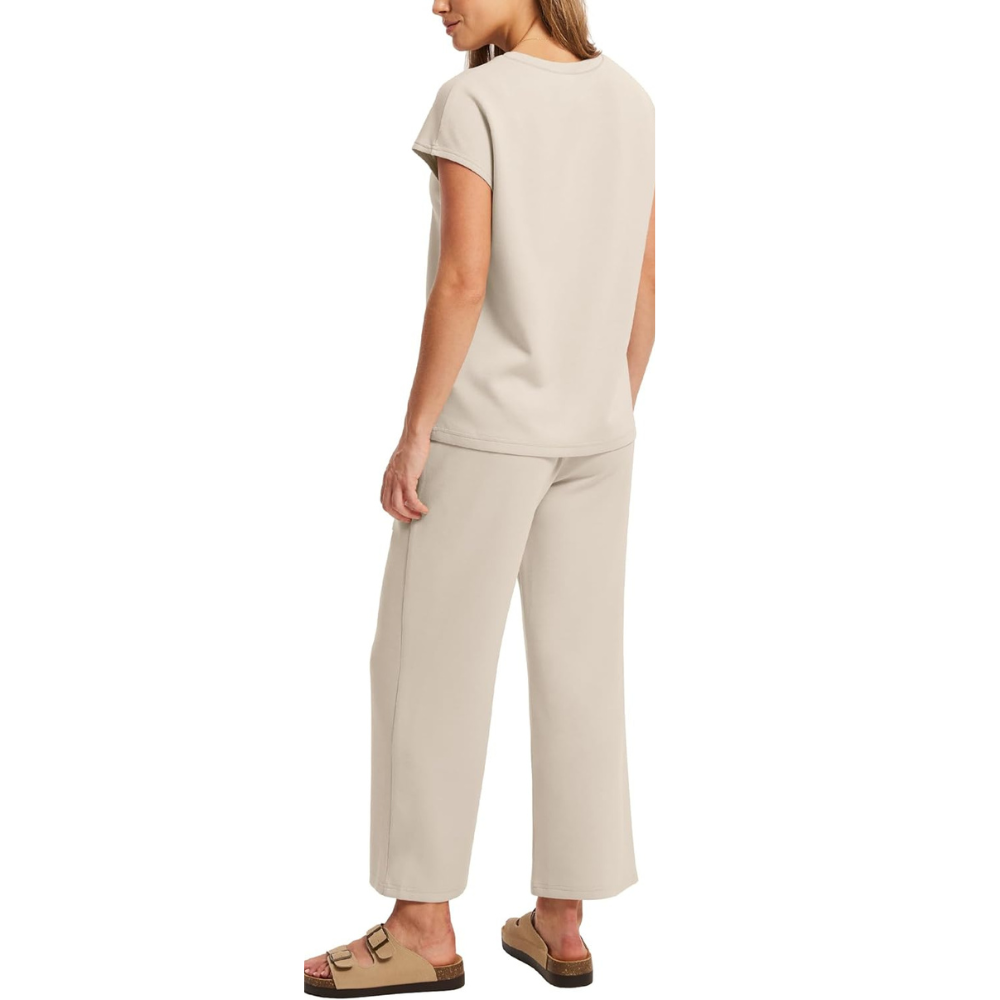 Two Piece Summer Vacation Lounge Matching Set Outfit