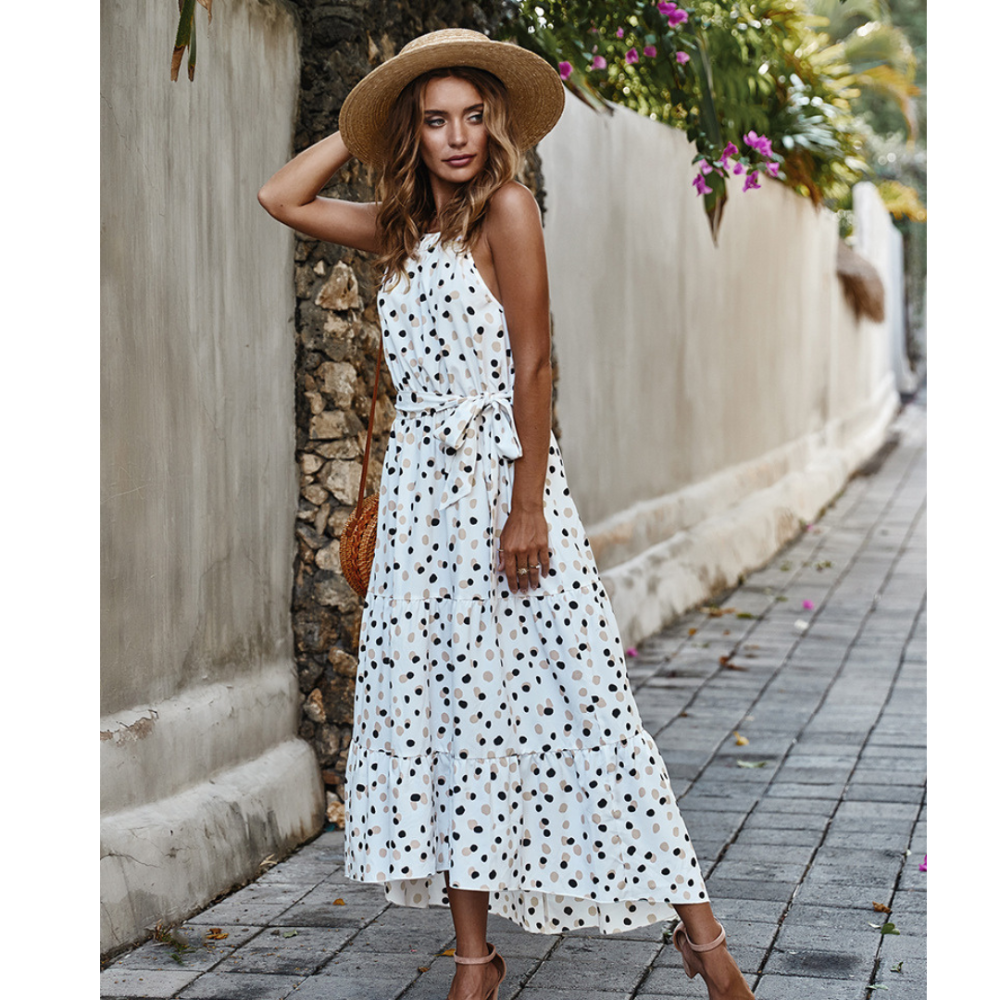 Women’s Polka Dot Dress-My Comfy Blouse