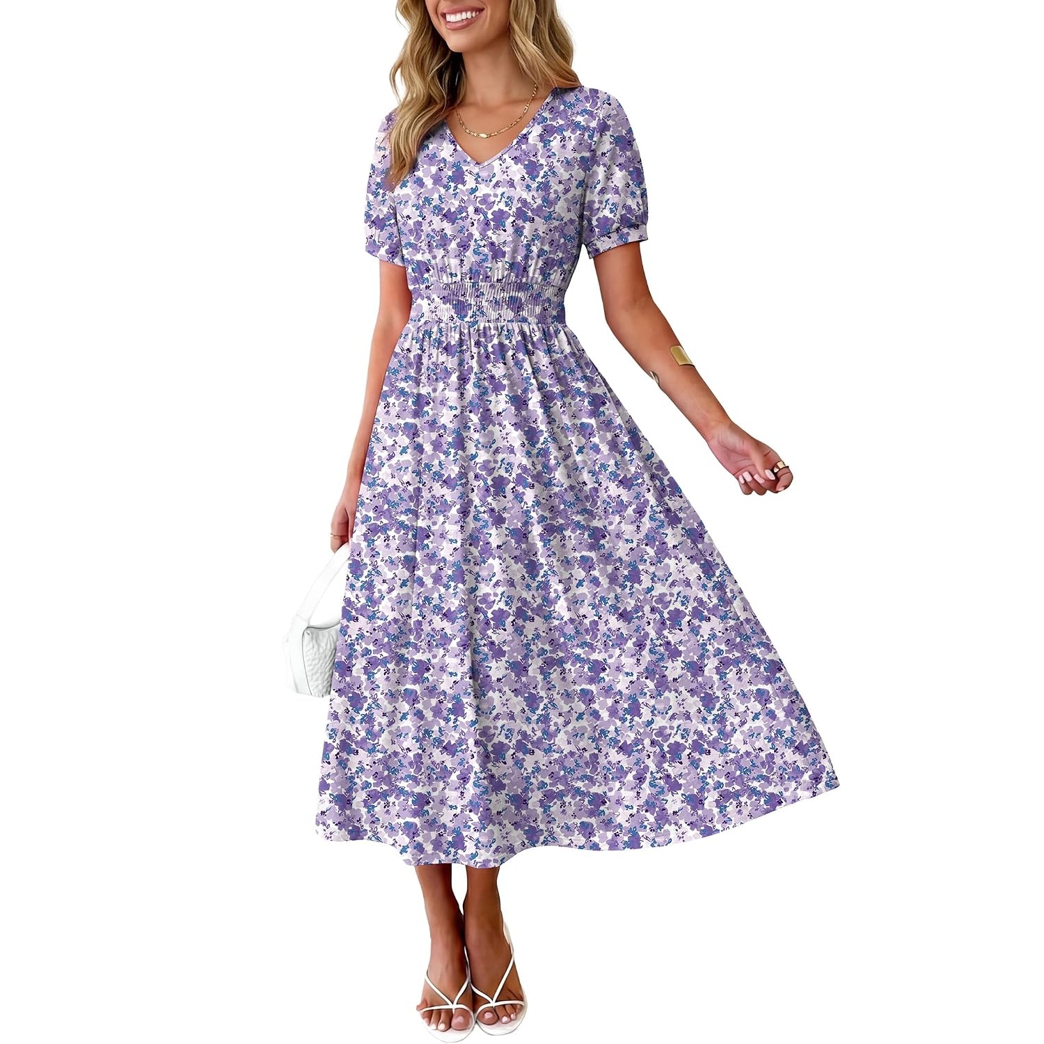 Boho Casual Midi Long Dress For Women