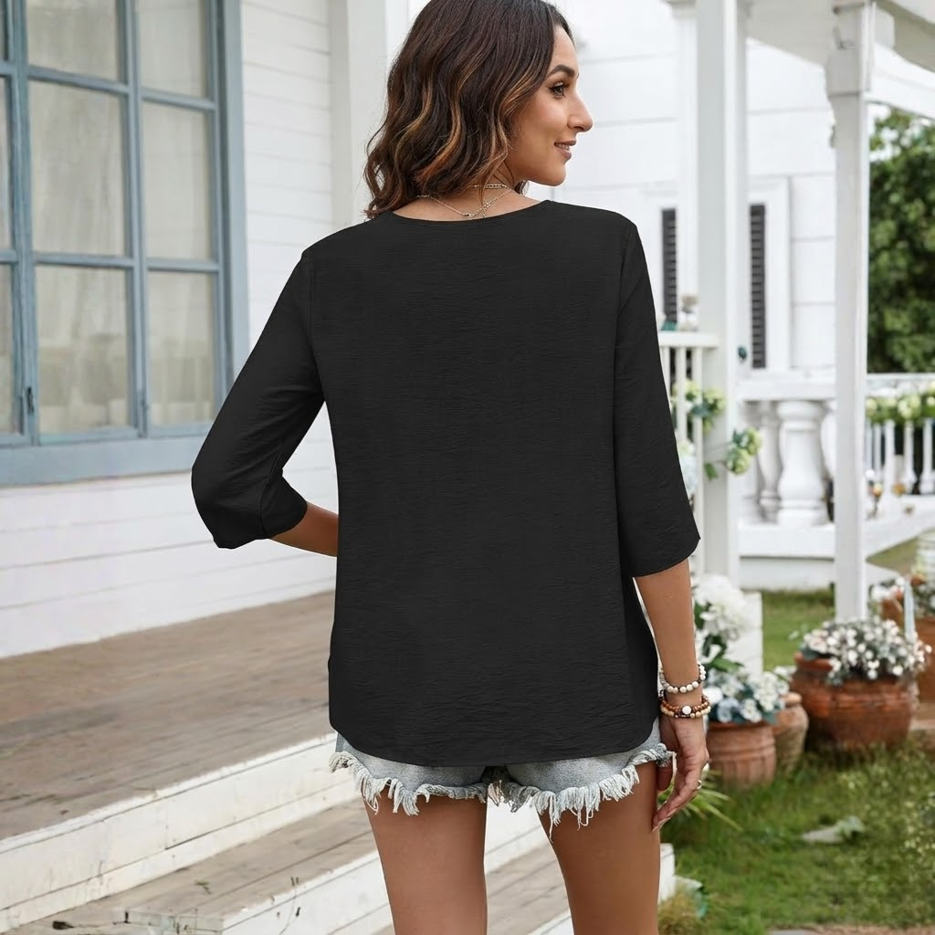 Summer Outfits Dressy Casual Flowy Shirts Boho Blouse Tops for Women