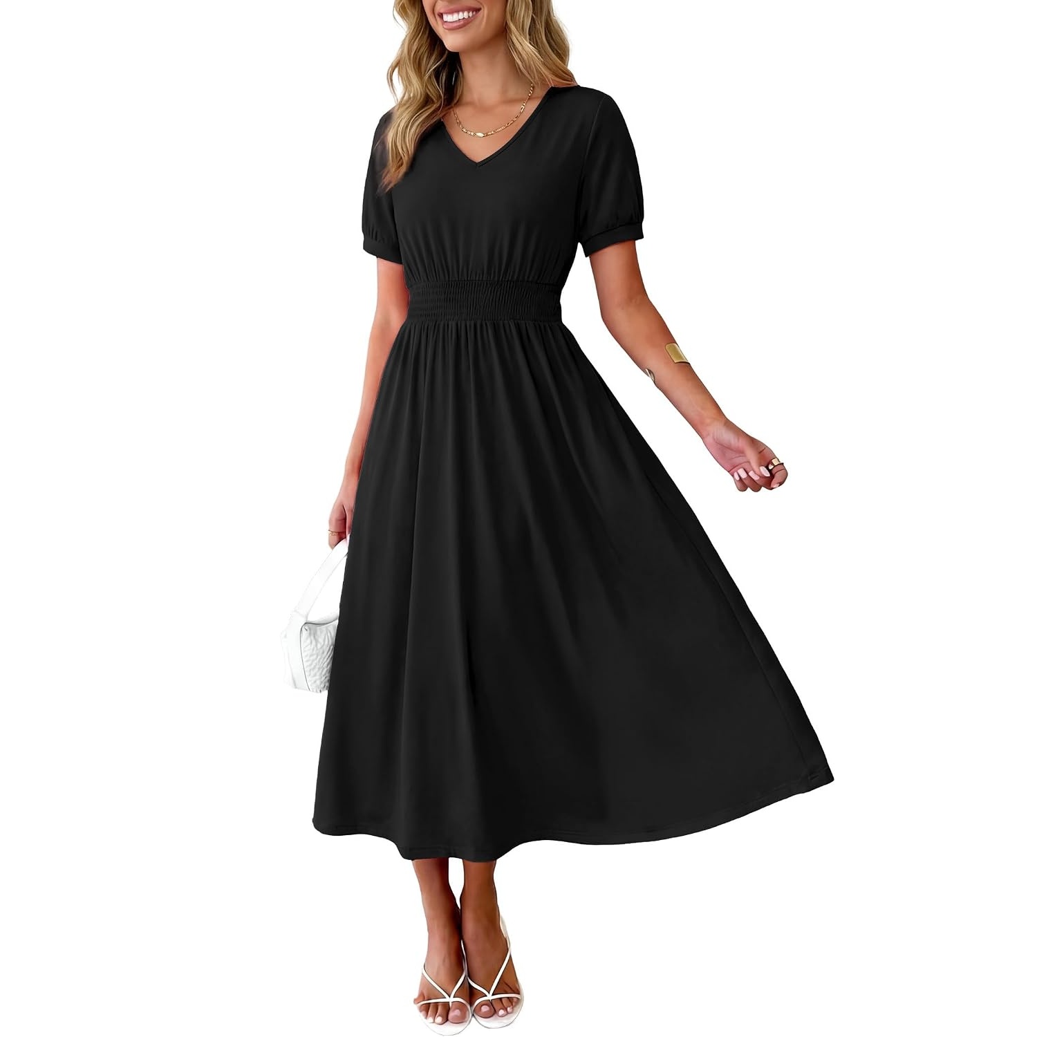 Boho Casual Midi Long Dress For Women