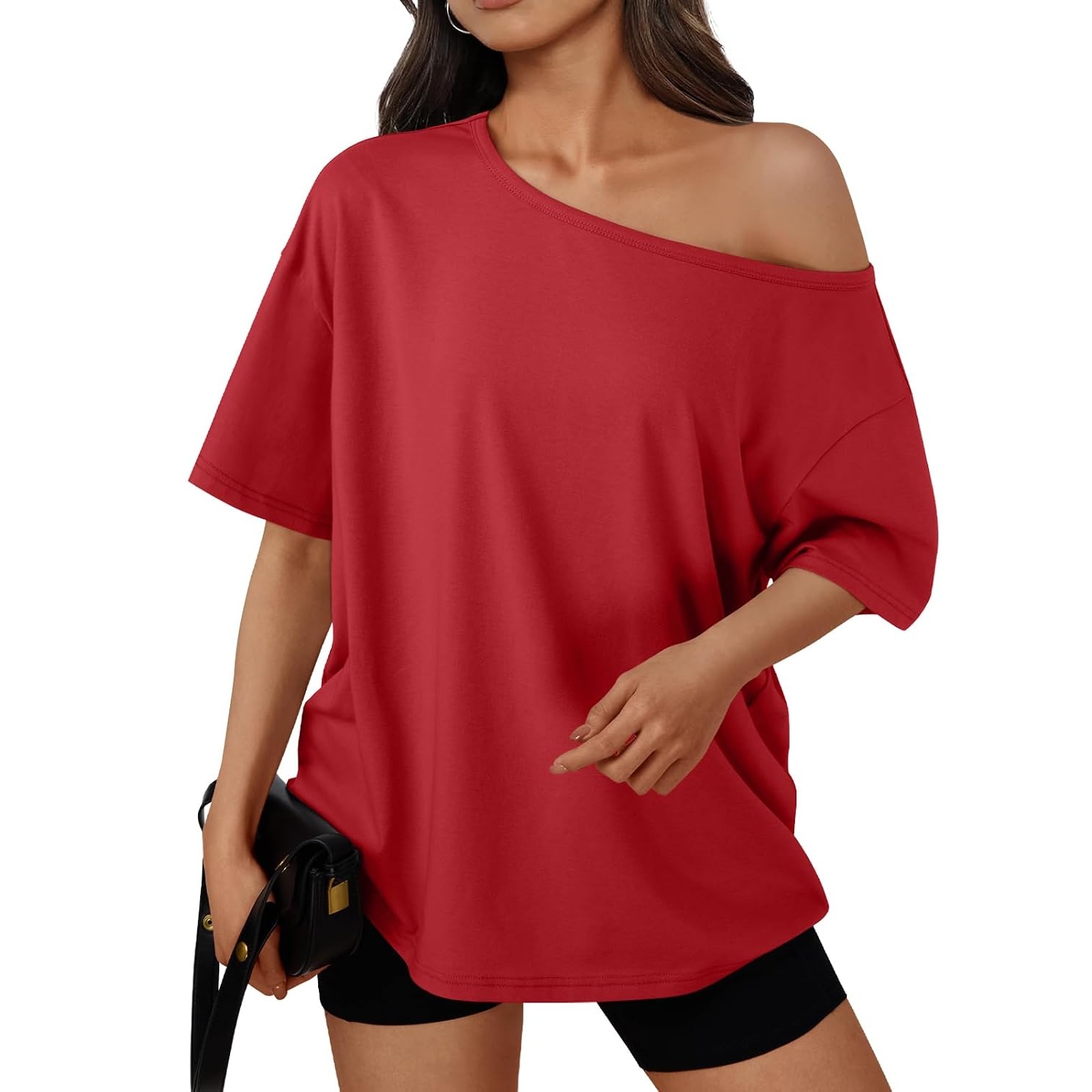 Oversized Loose Fit Summer T Shirts For Women