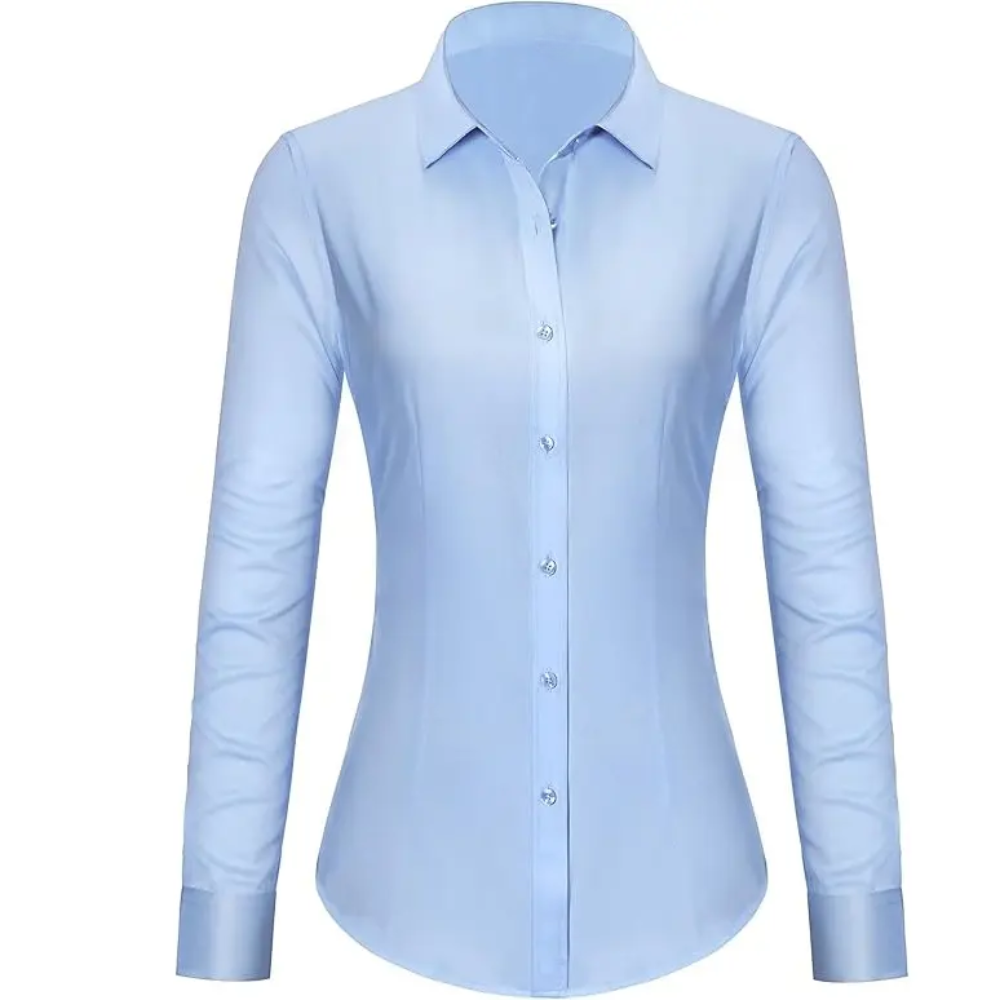 Wrinkle Free Button Down Shirts For Women-My Comfy Blouse
