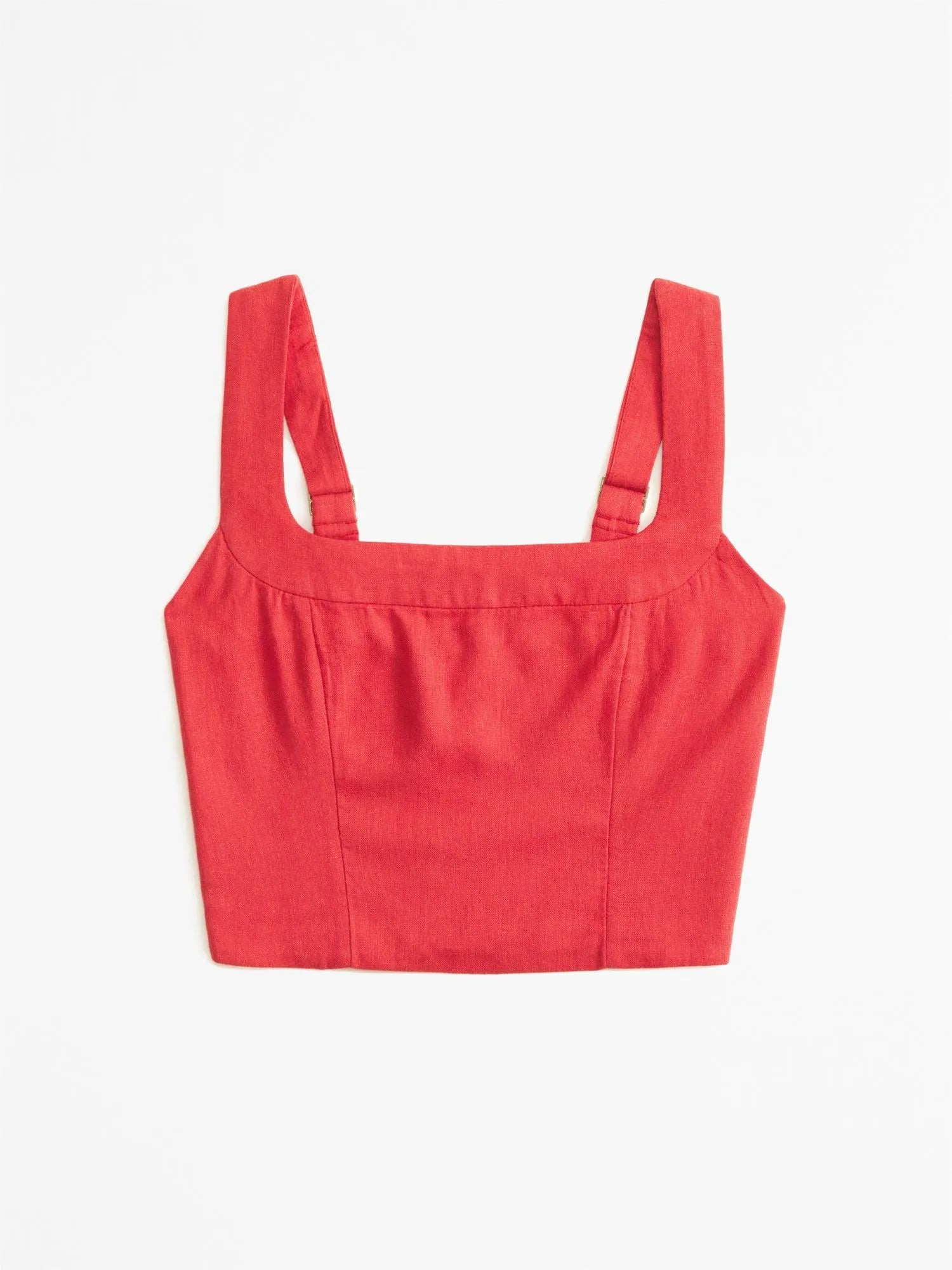 Tailored And Lifted Linen Blend Set-My Comfy Blouse