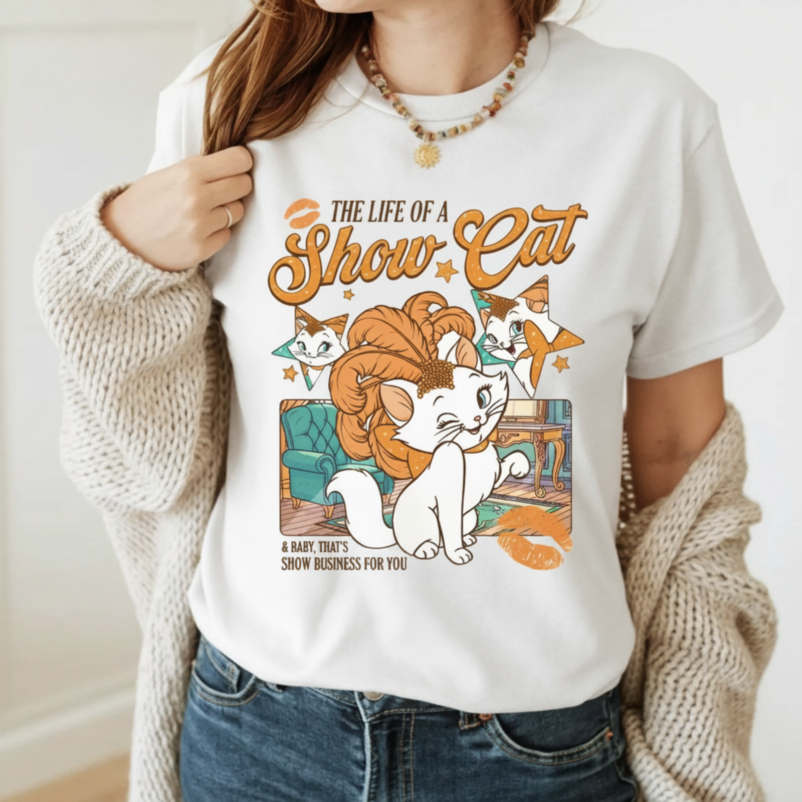 Crown Queen Graphic Printed T Shirt