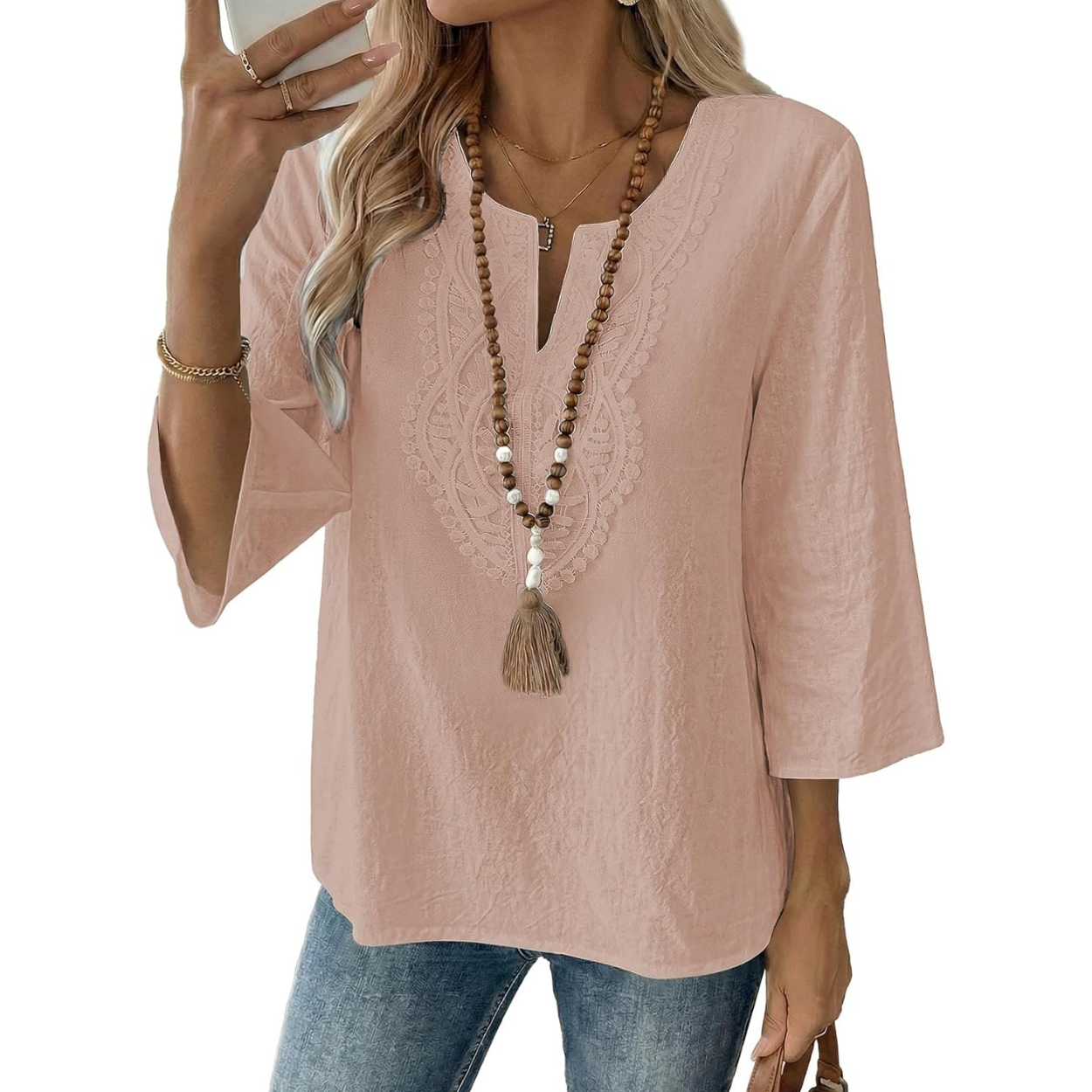 Casual Spring Long Sleeve Top For Women