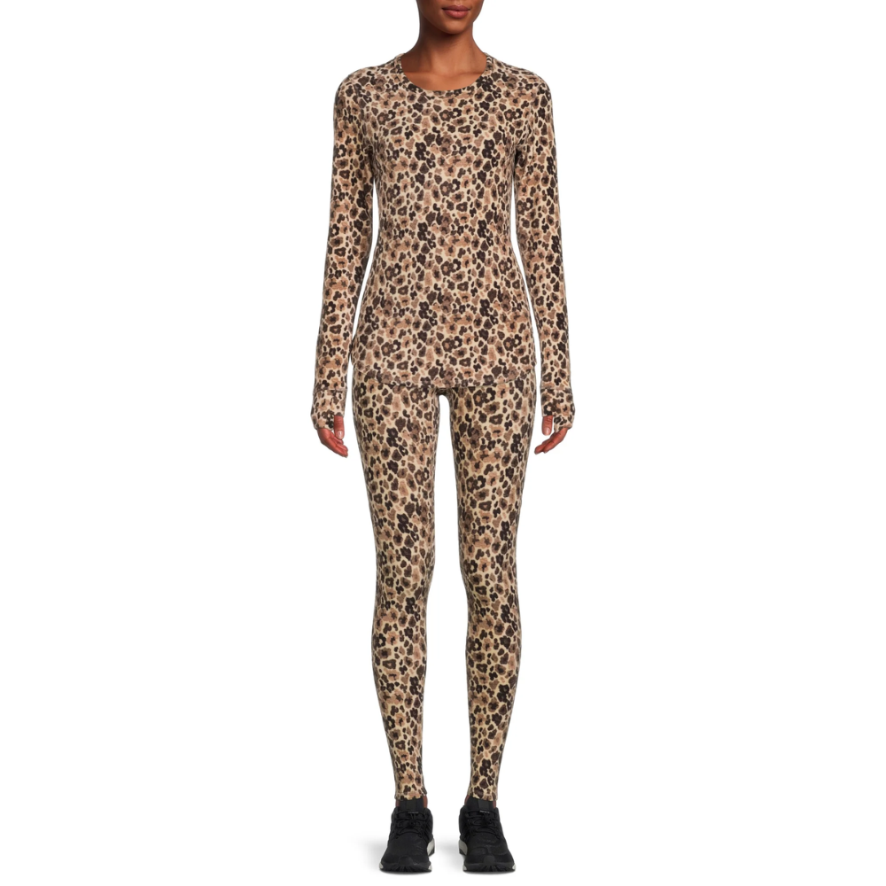 Thermal Stretch Fleece Top With Thumbhole Cuffs-My Comfy Blouse