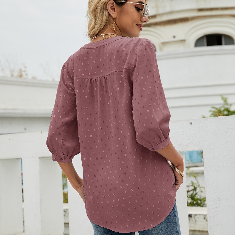 Bell Shape Long Sleeves Blouse-My Comfy Blouse