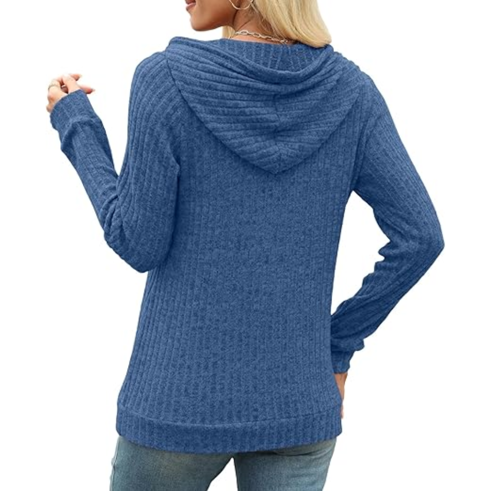 Casual Long Sleeve Pullover Hoodies For Fall And Winter For Women