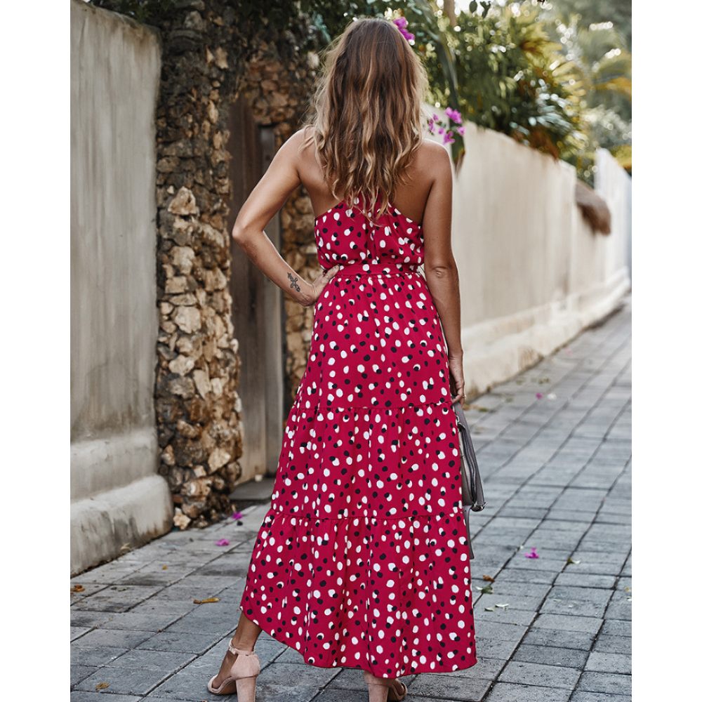 Women’s Polka Dot Dress-My Comfy Blouse