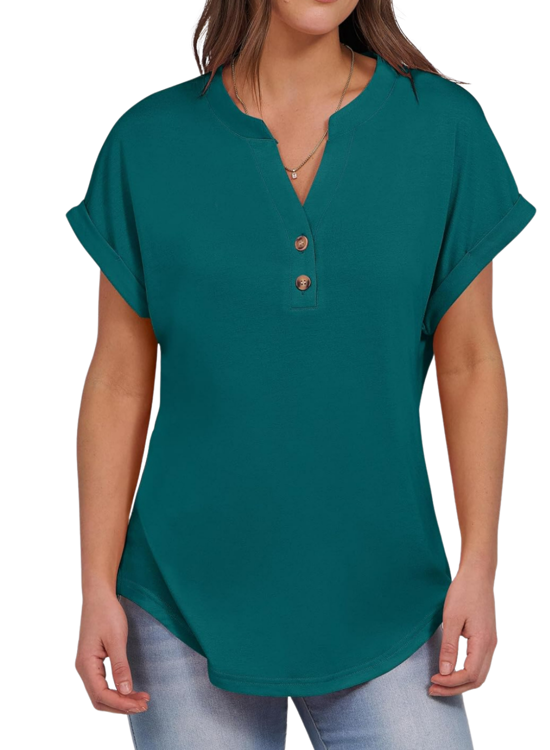 Casual Short Sleeve Loose Fit Summer Tops-My Comfy Blouse