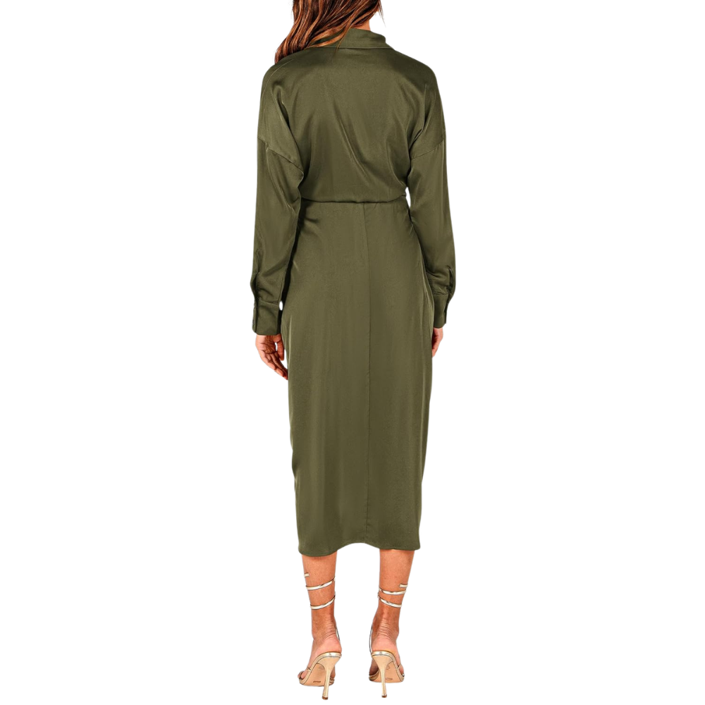 Casual Button Quilted Drawstring Long Sleeve For Women