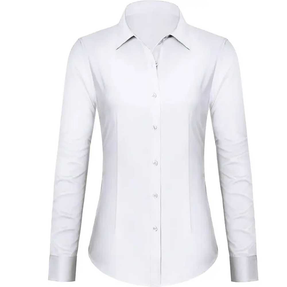 Wrinkle Free Button Down Shirts For Women-My Comfy Blouse