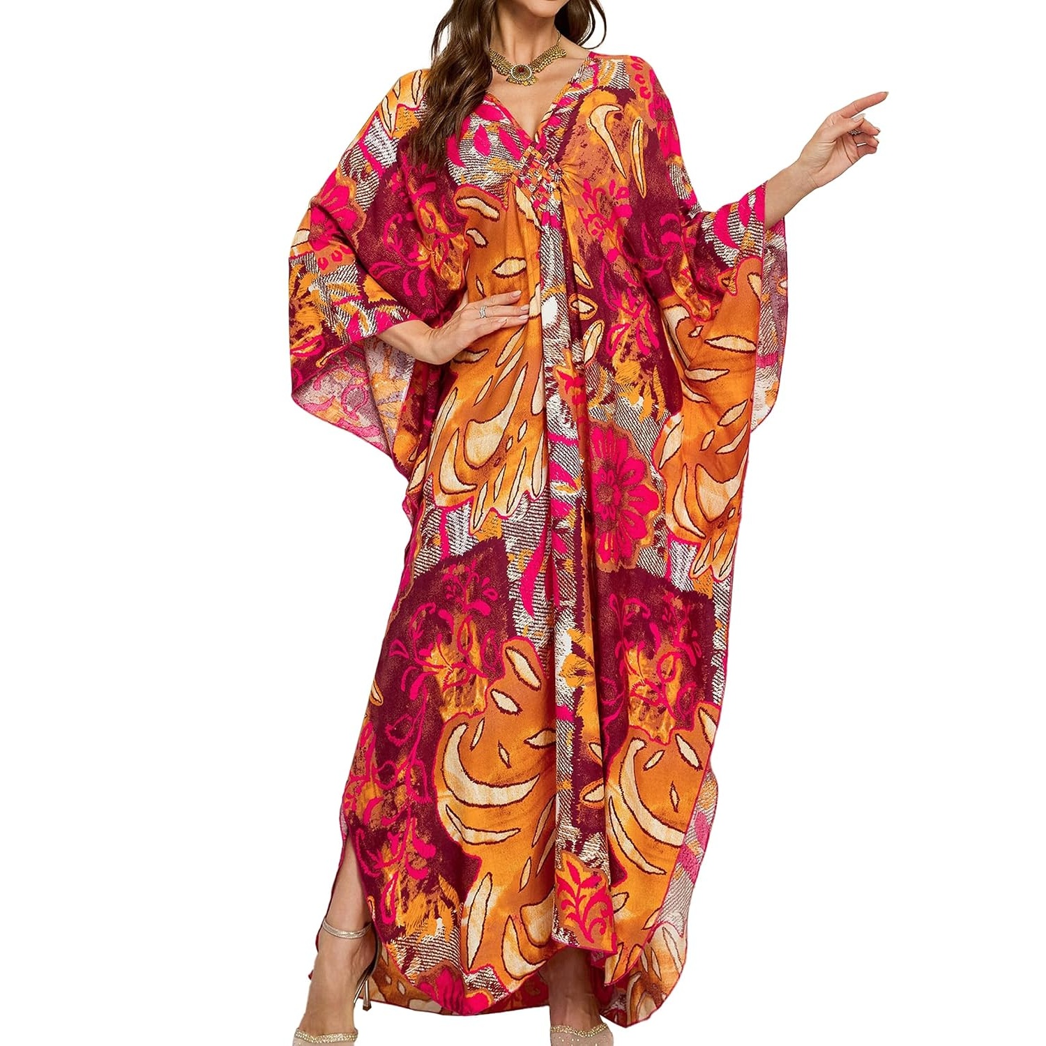 Beach Cover Up Kaftan Dresses For Women