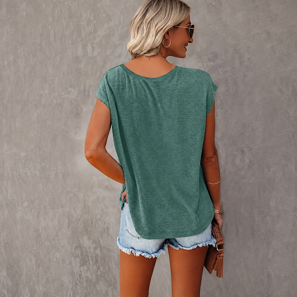 Lotus Graphic Fit Top for Women
