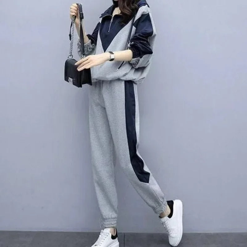 Versatile Sports Style Two Piece Set-My Comfy Blouse