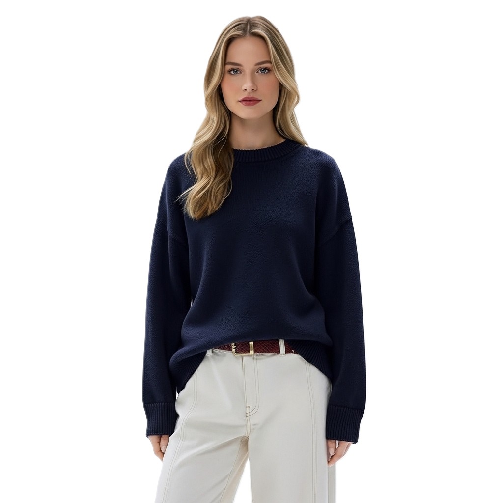 Oversized Long Sleeve Pullover For Women