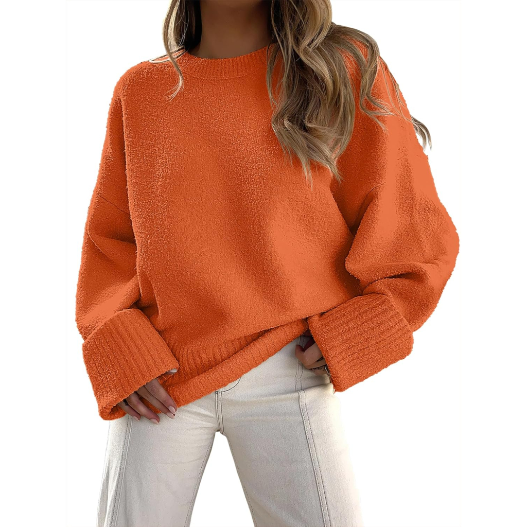 Women Oversized Chunky Pullover Sweater
