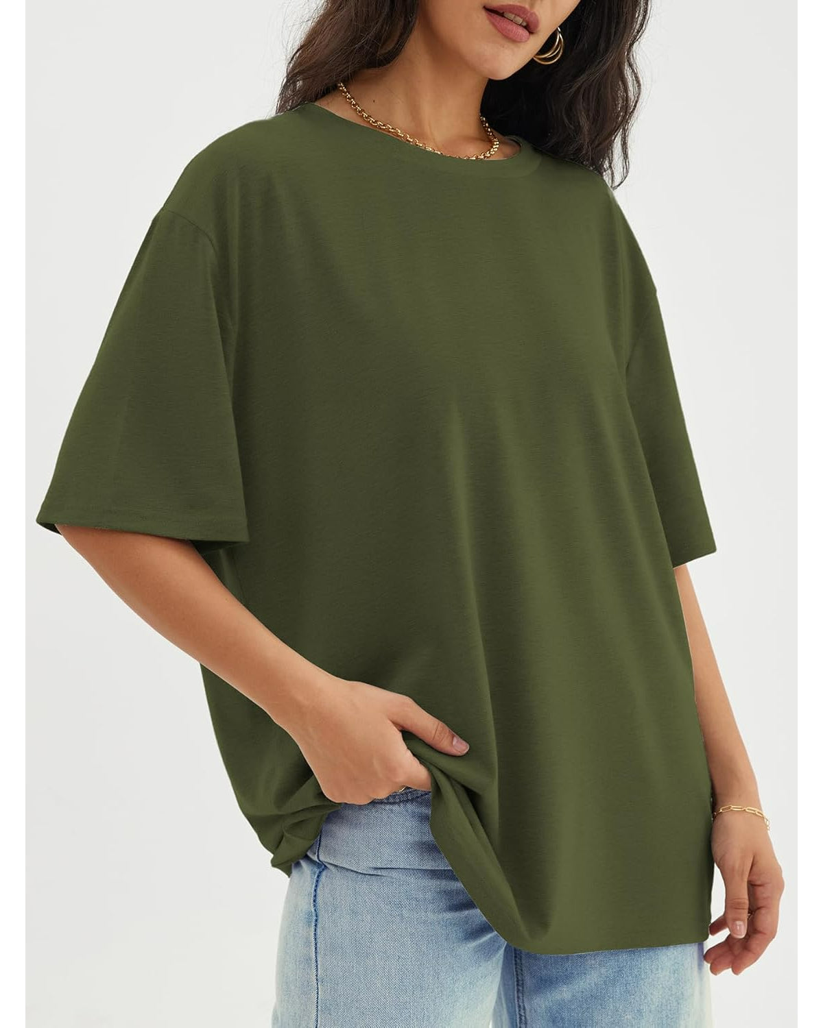 Oversized Loose Fit Top For Casual Summer And Everyday Wear-My Comfy Blouse