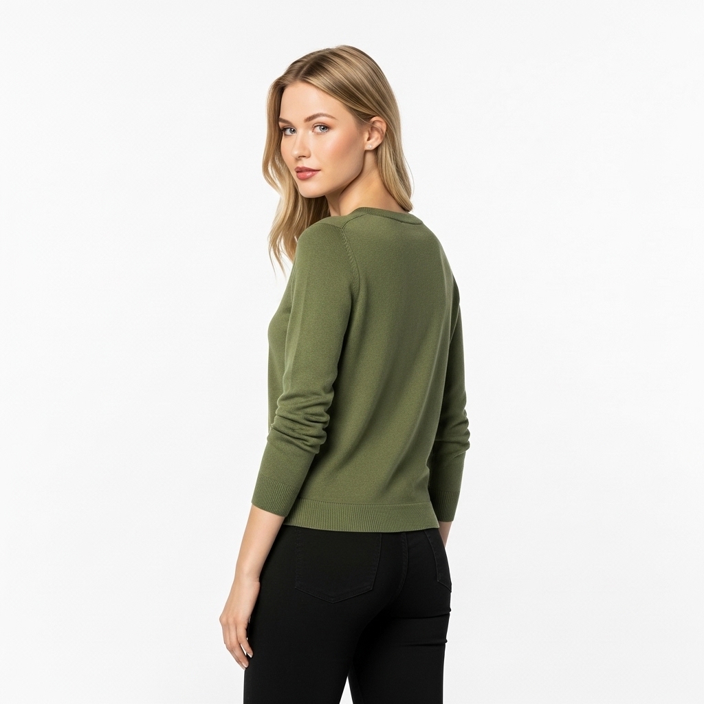 Lightweight Plus Size Cardigan With Button For Women