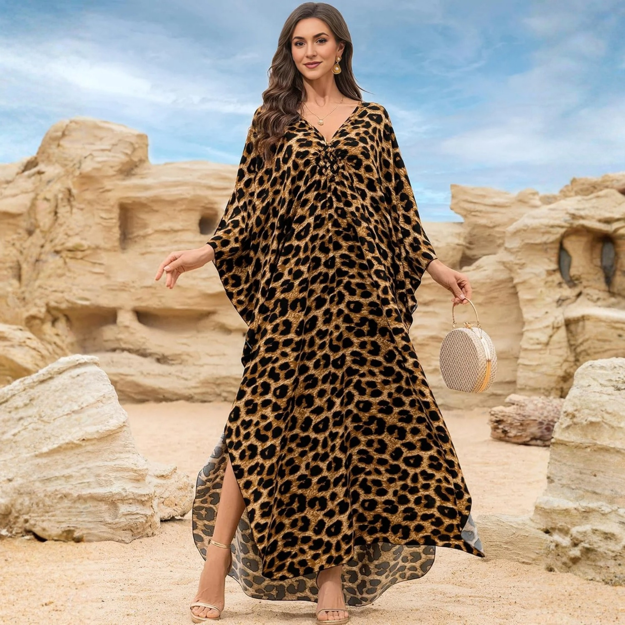 Beach Cover Up Kaftan Dresses For Women