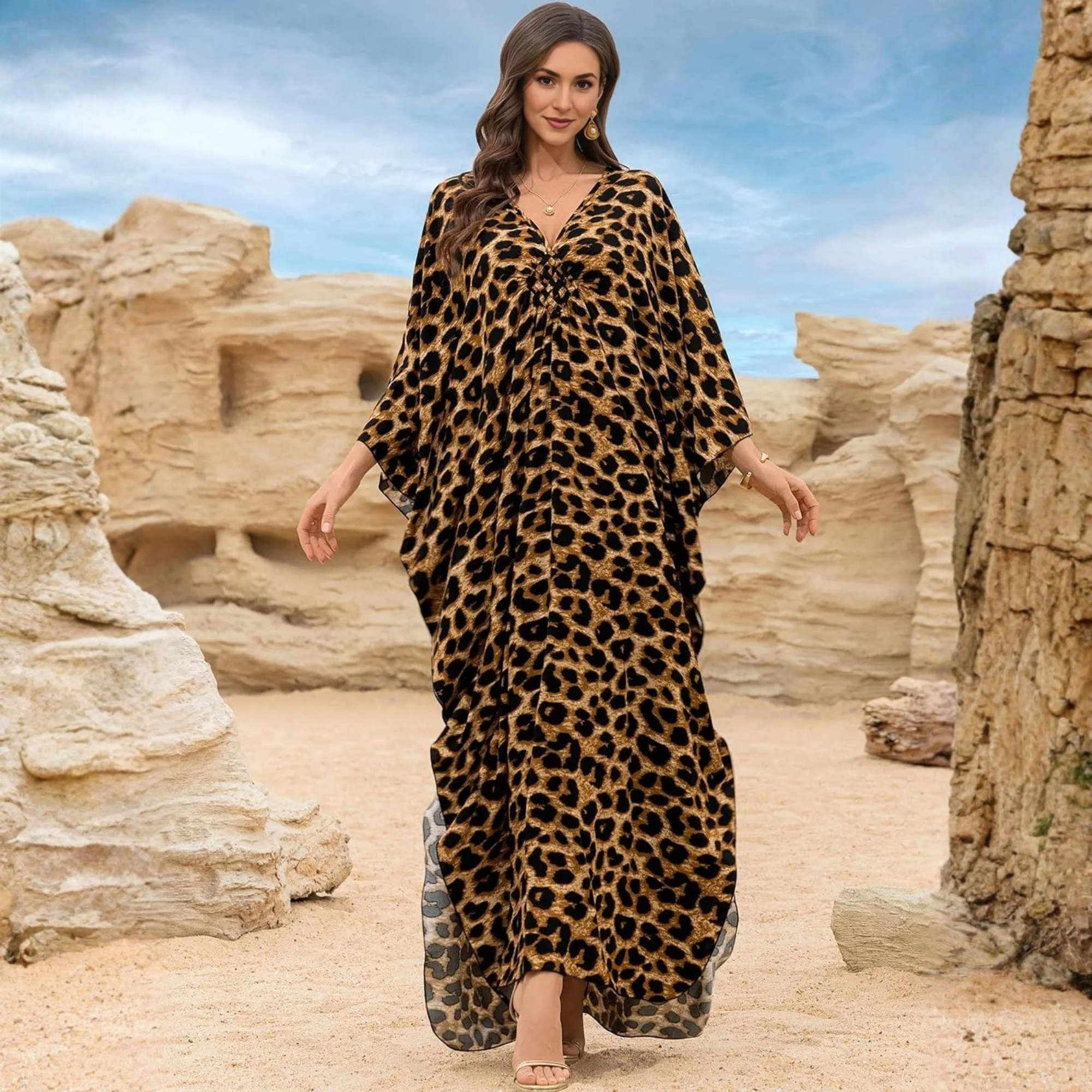 Beach Cover Up Kaftan Dresses For Women