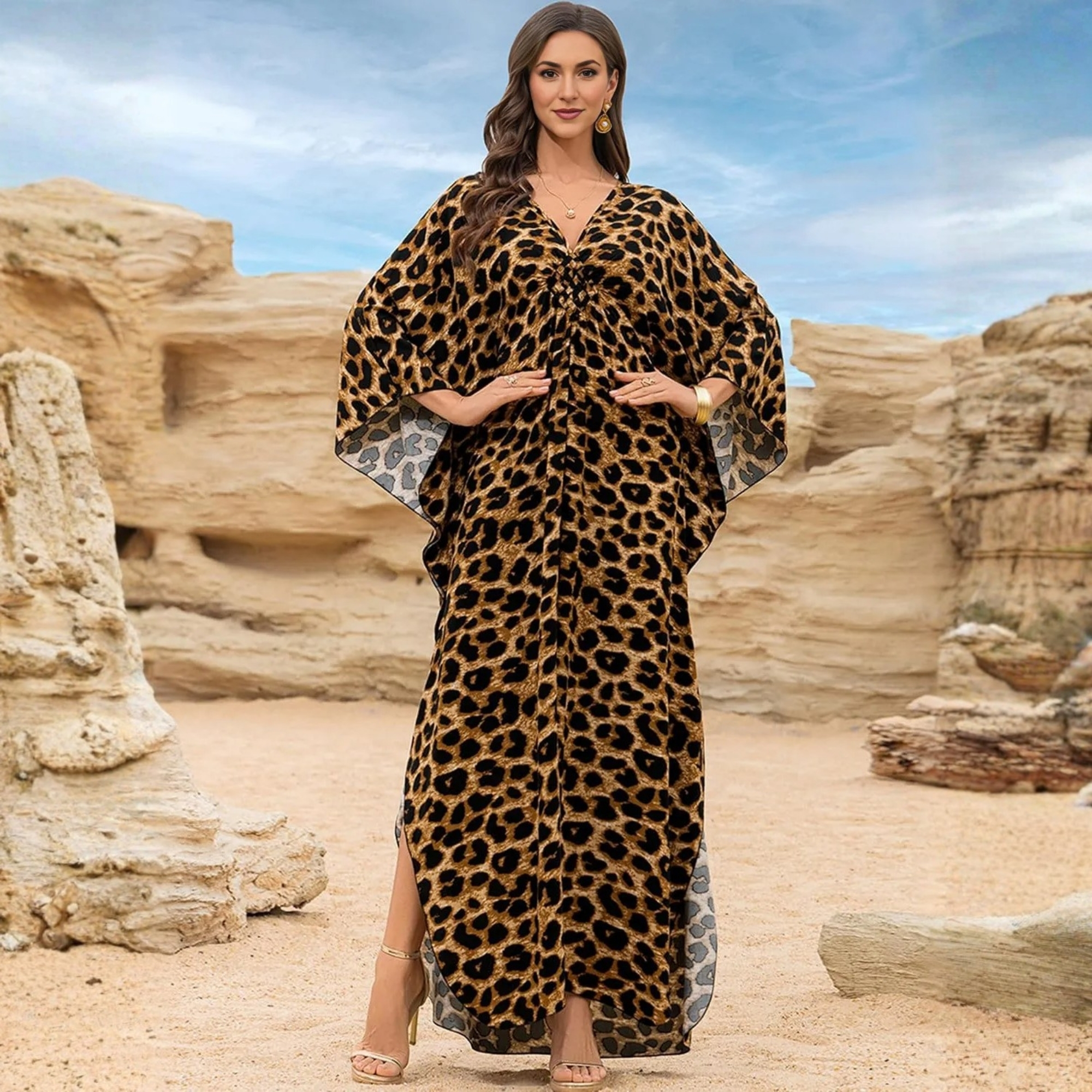 Beach Cover Up Kaftan Dresses For Women