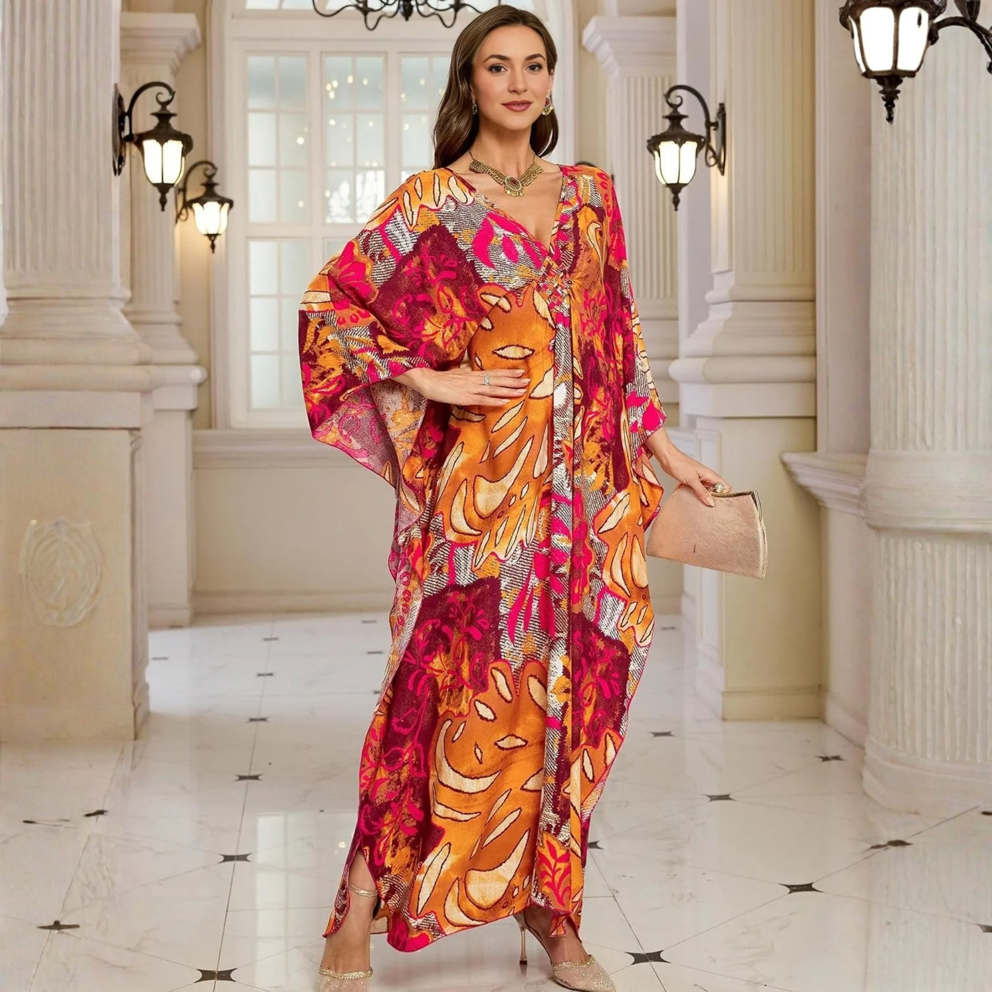 Beach Cover Up Kaftan Dresses For Women