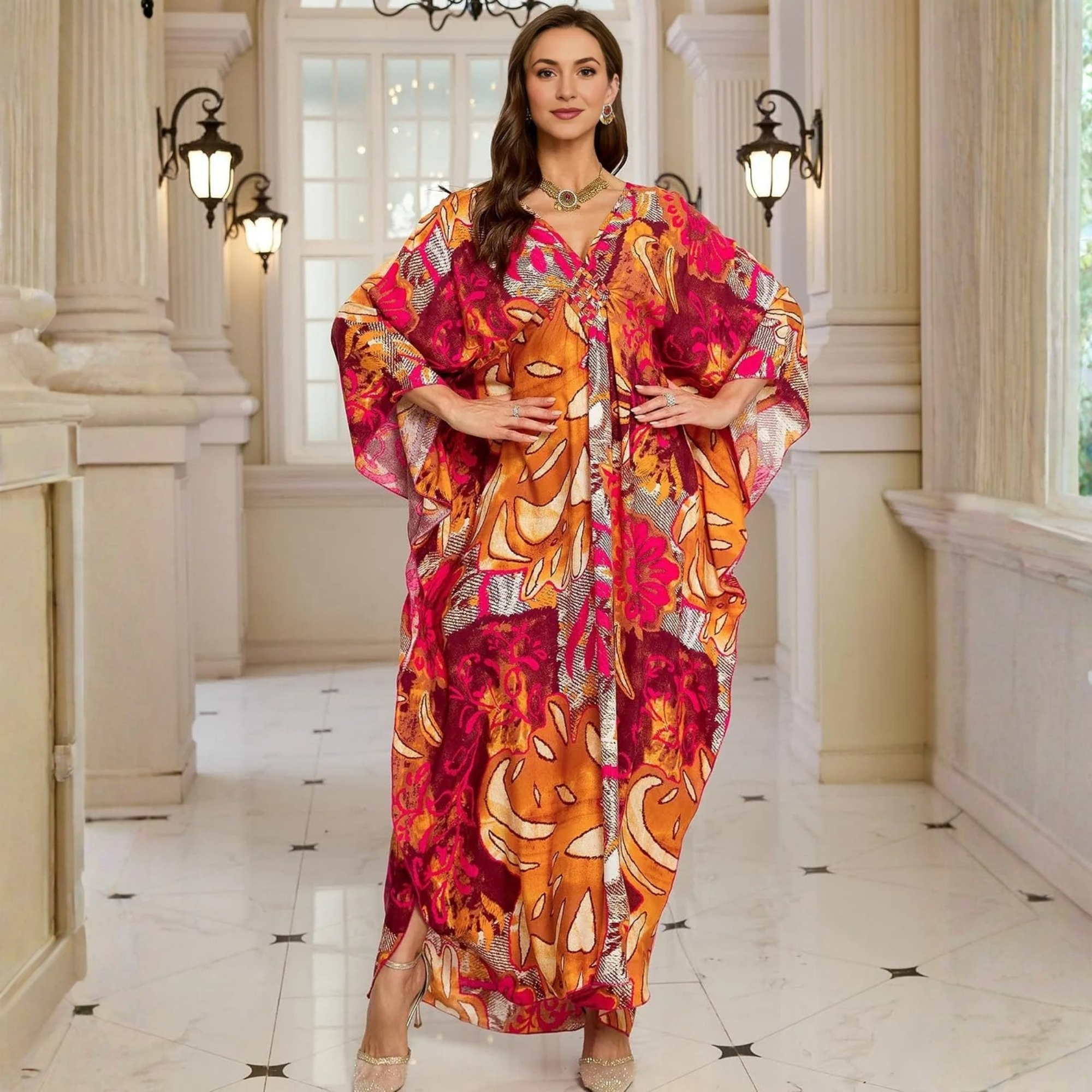 Beach Cover Up Kaftan Dresses For Women