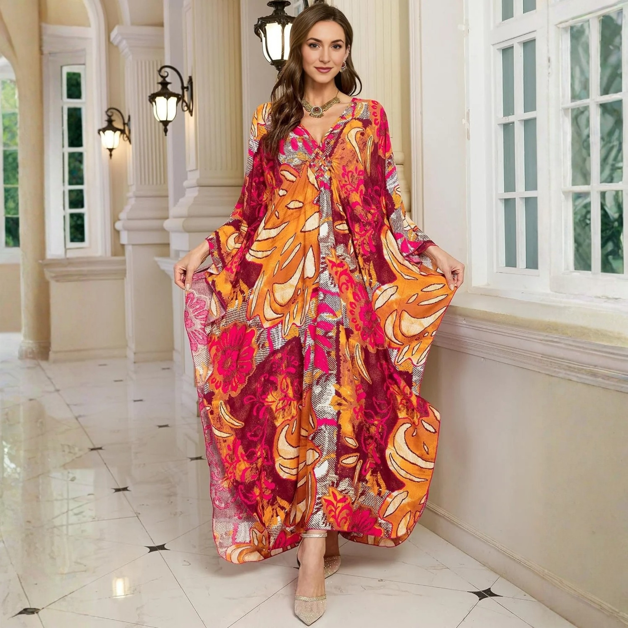 Beach Cover Up Kaftan Dresses For Women