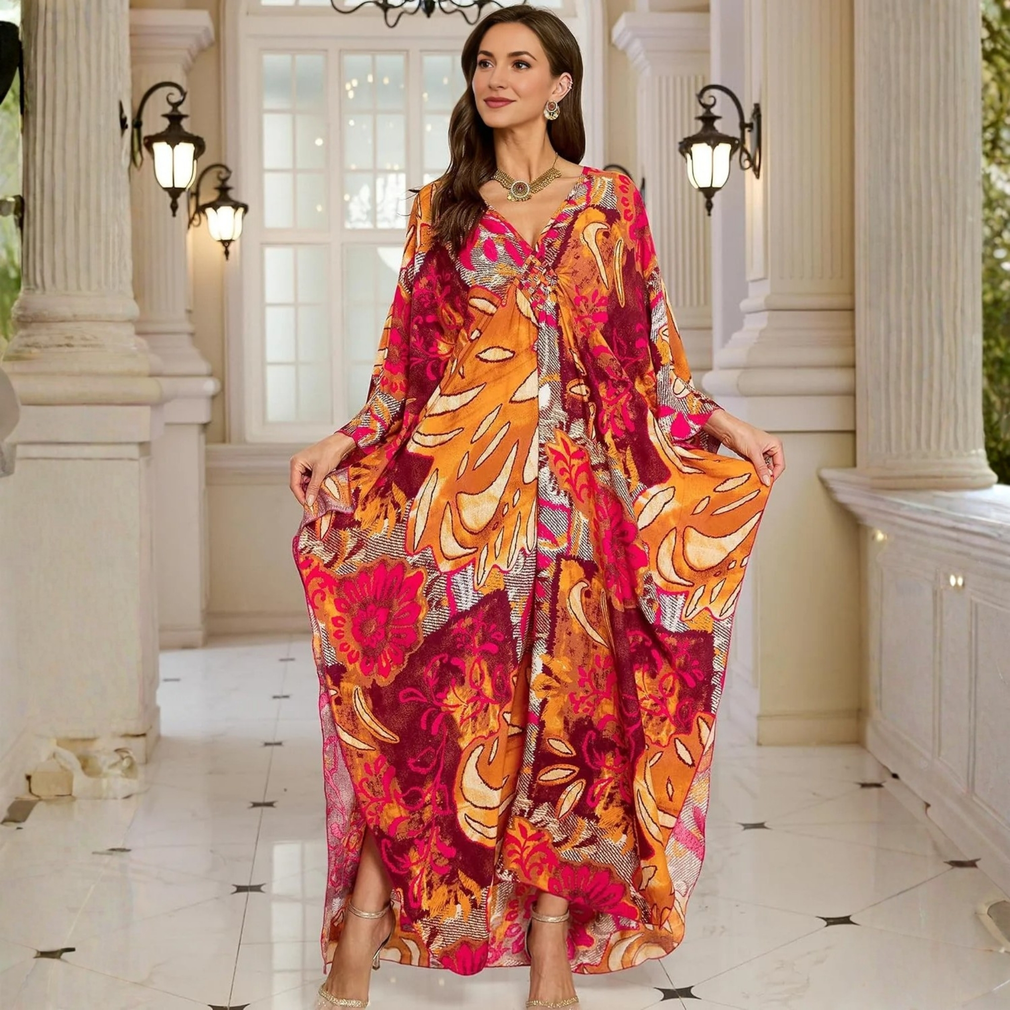 Beach Cover Up Kaftan Dresses For Women