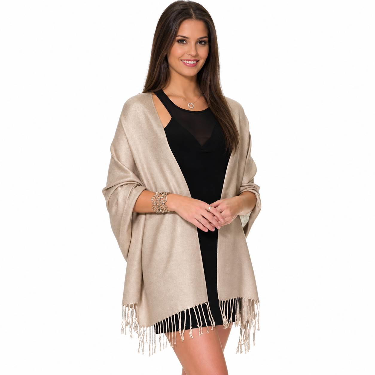 Casual Pashmina Shawl Wrap For Dresses For Women