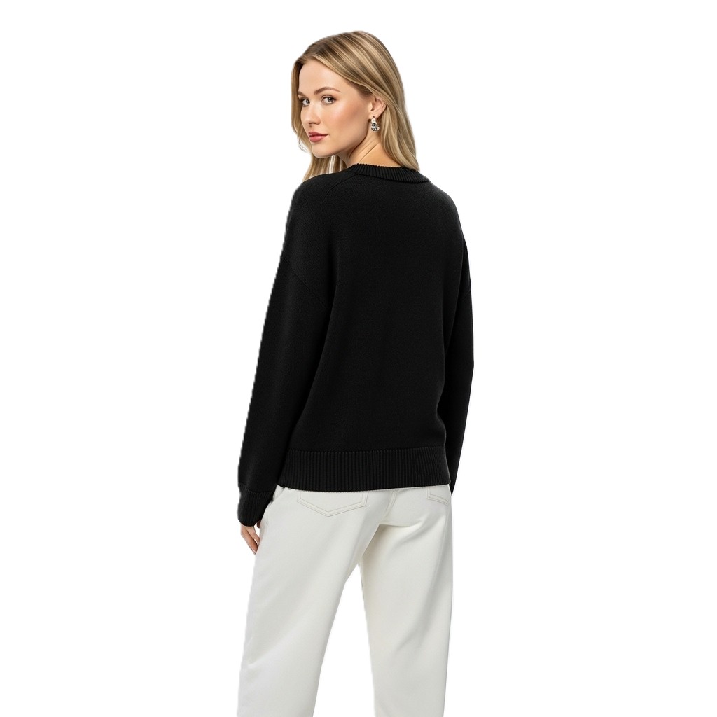 Oversized Long Sleeve Pullover For Women