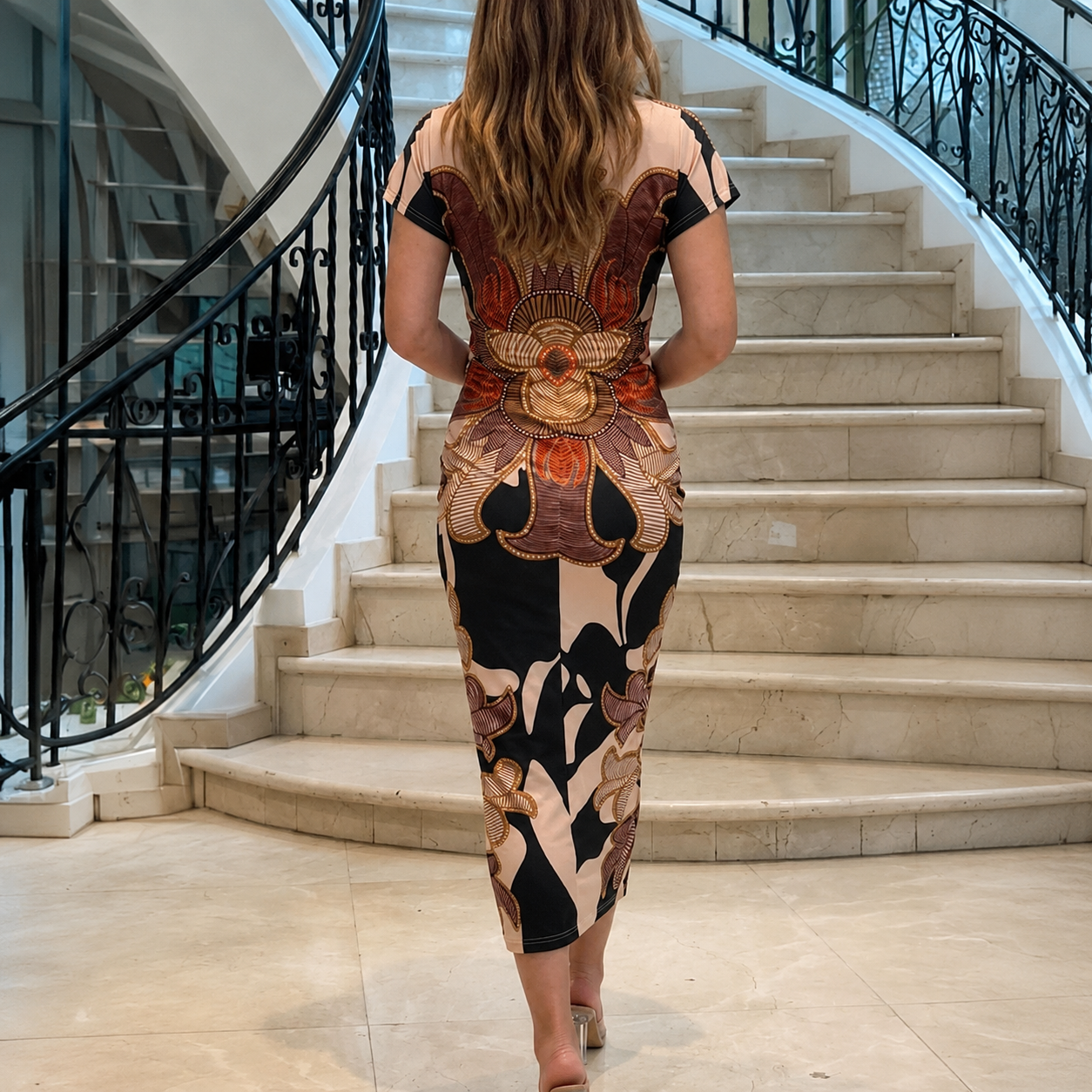 Casual Midi Bodycon Dress For Women