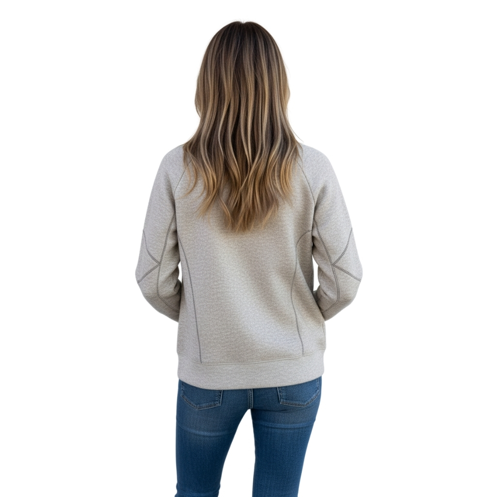 Casual Zip Front Jacket With Pockets-My Comfy Blouse